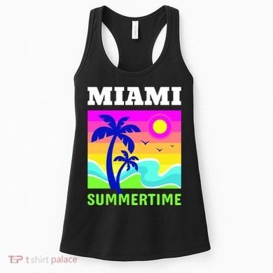 Miami Summertime Women's Tank Top