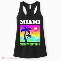 Miami Summertime Women's Tank Top thumb 0
