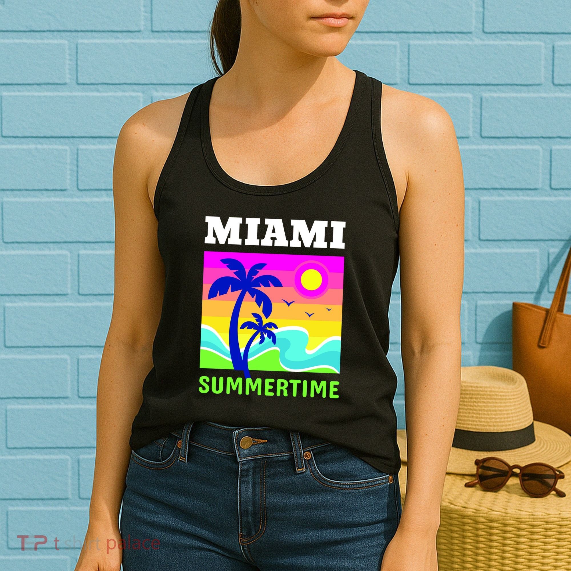 Miami Summertime Women's Tank Top