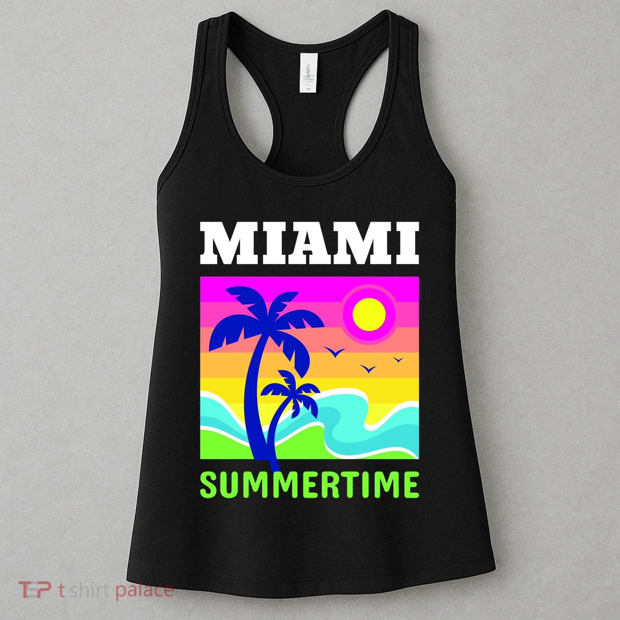 Miami Summertime Women's Tank Top