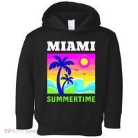Miami Summertime Toddler Hoodie thumb 0