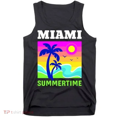 Miami Summertime Tank Top