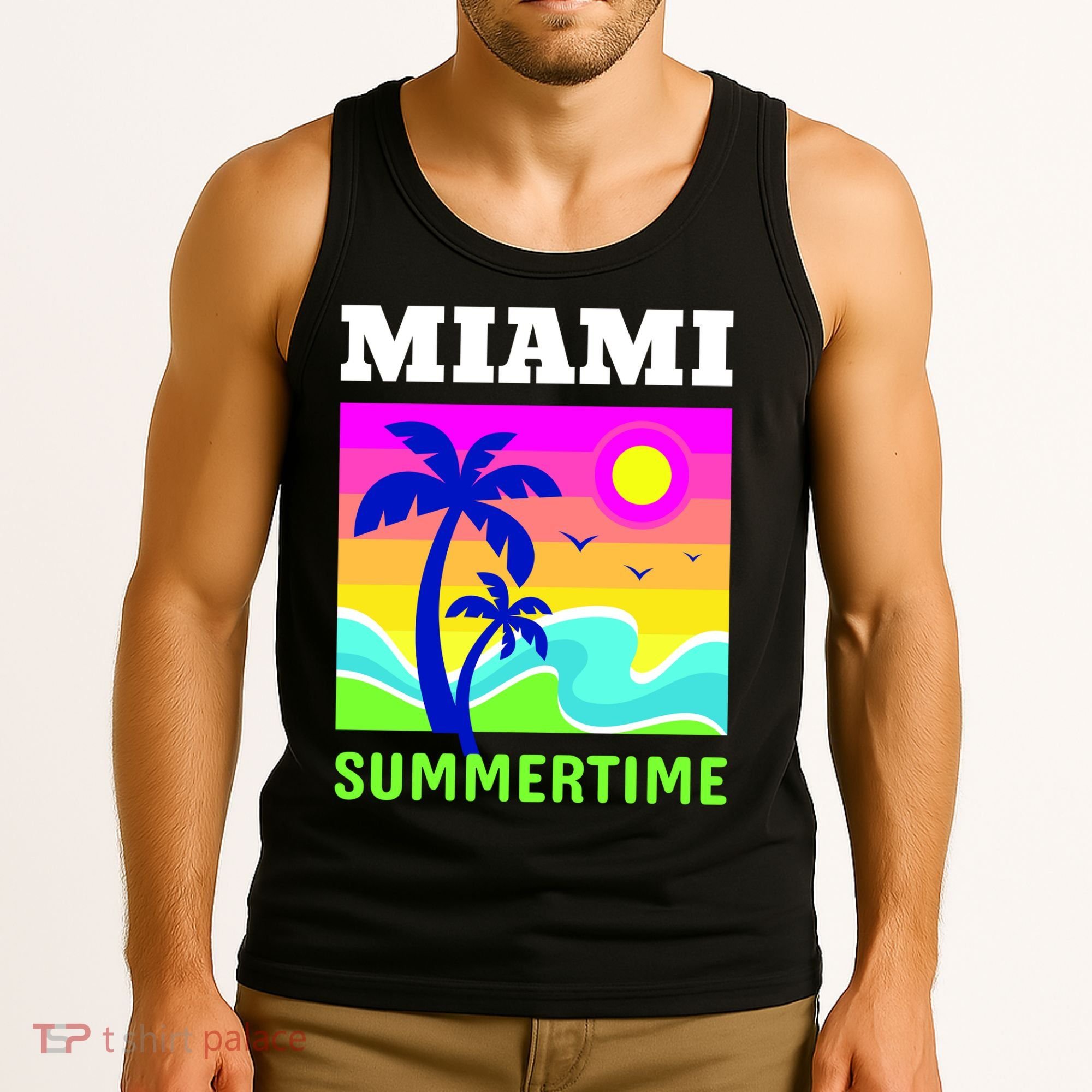 Miami Summertime Tank Top