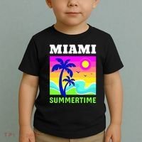 Miami Summertime Toddler T-Shirt thumb 2