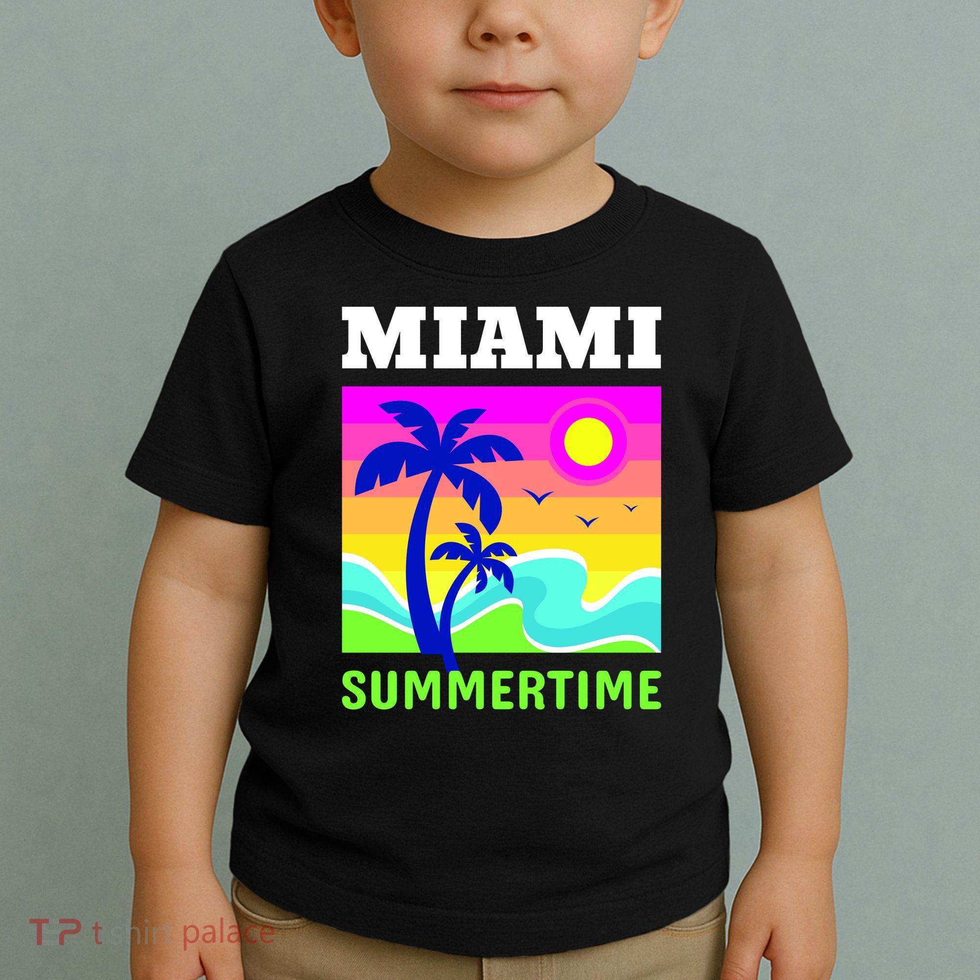 Miami Summertime Toddler T-Shirt