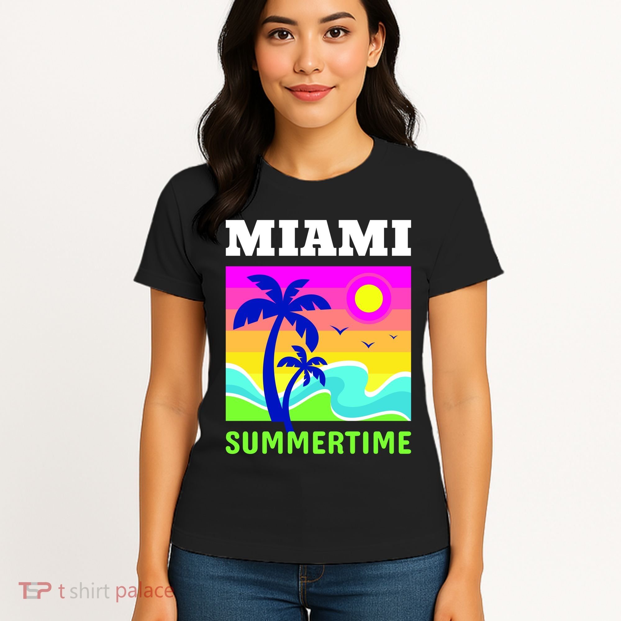 Miami Summertime Women's T-Shirt