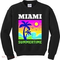 Miami Summertime Kids Sweatshirt thumb 0