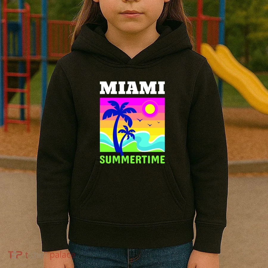 Miami Summertime Kids Hoodie