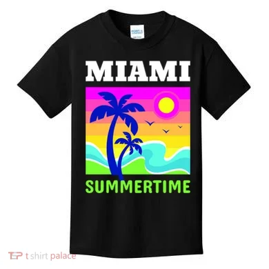 Miami Summertime Kids T-Shirt