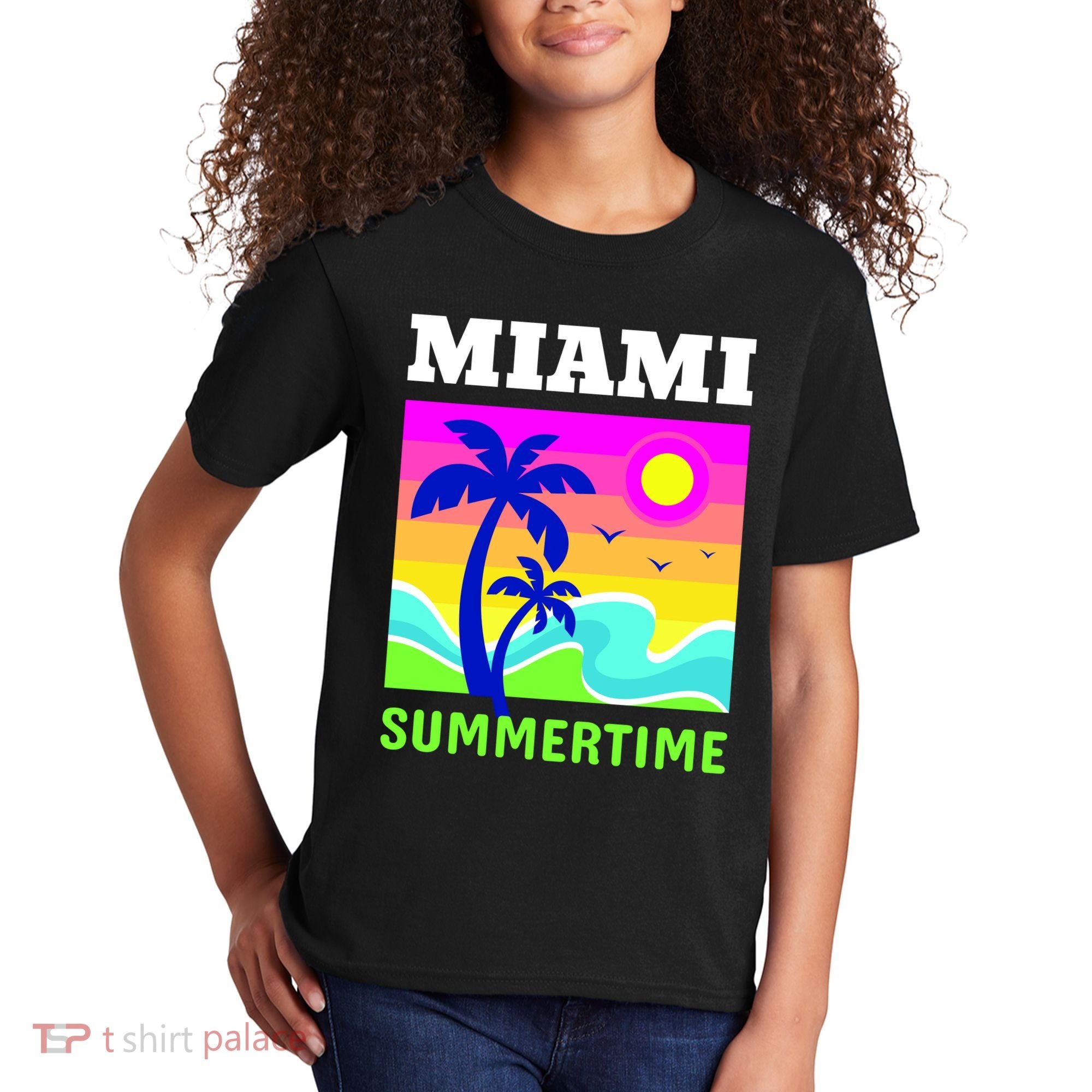 Miami Summertime Kids T-Shirt