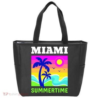 Miami Summertime Tote Bag