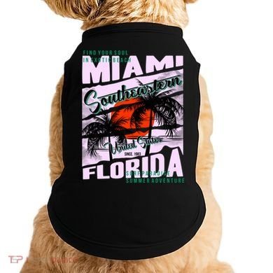 Miami Sunshine Florida Doggie Tank