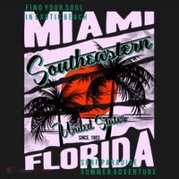 Miami Sunshine Florida Doggie Tank thumb 4