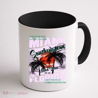 Miami Sunshine Florida Coffee Mug thumb 1