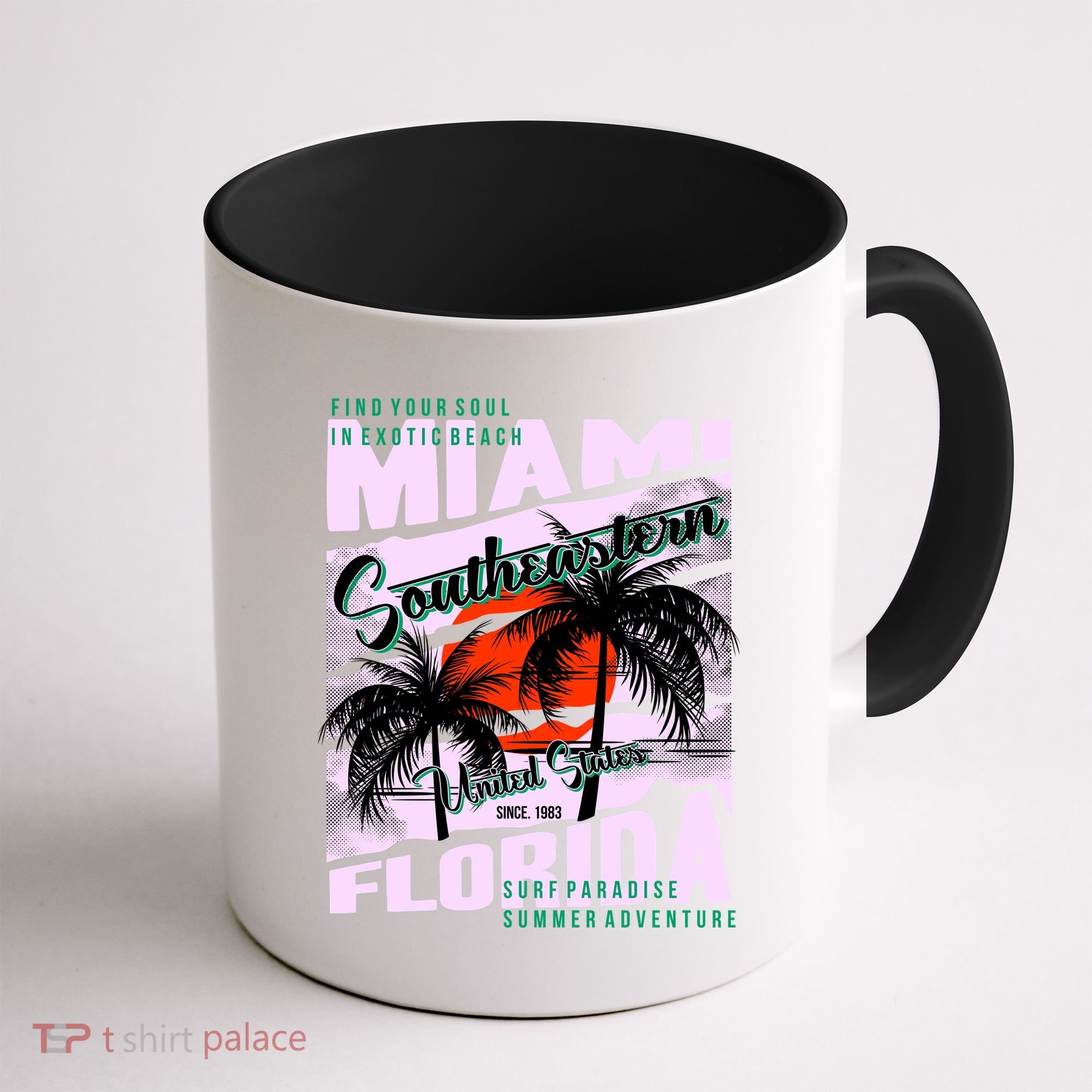 Miami Sunshine Florida Coffee Mug