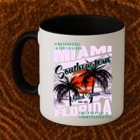 Miami Sunshine Florida Coffee Mug thumb 2