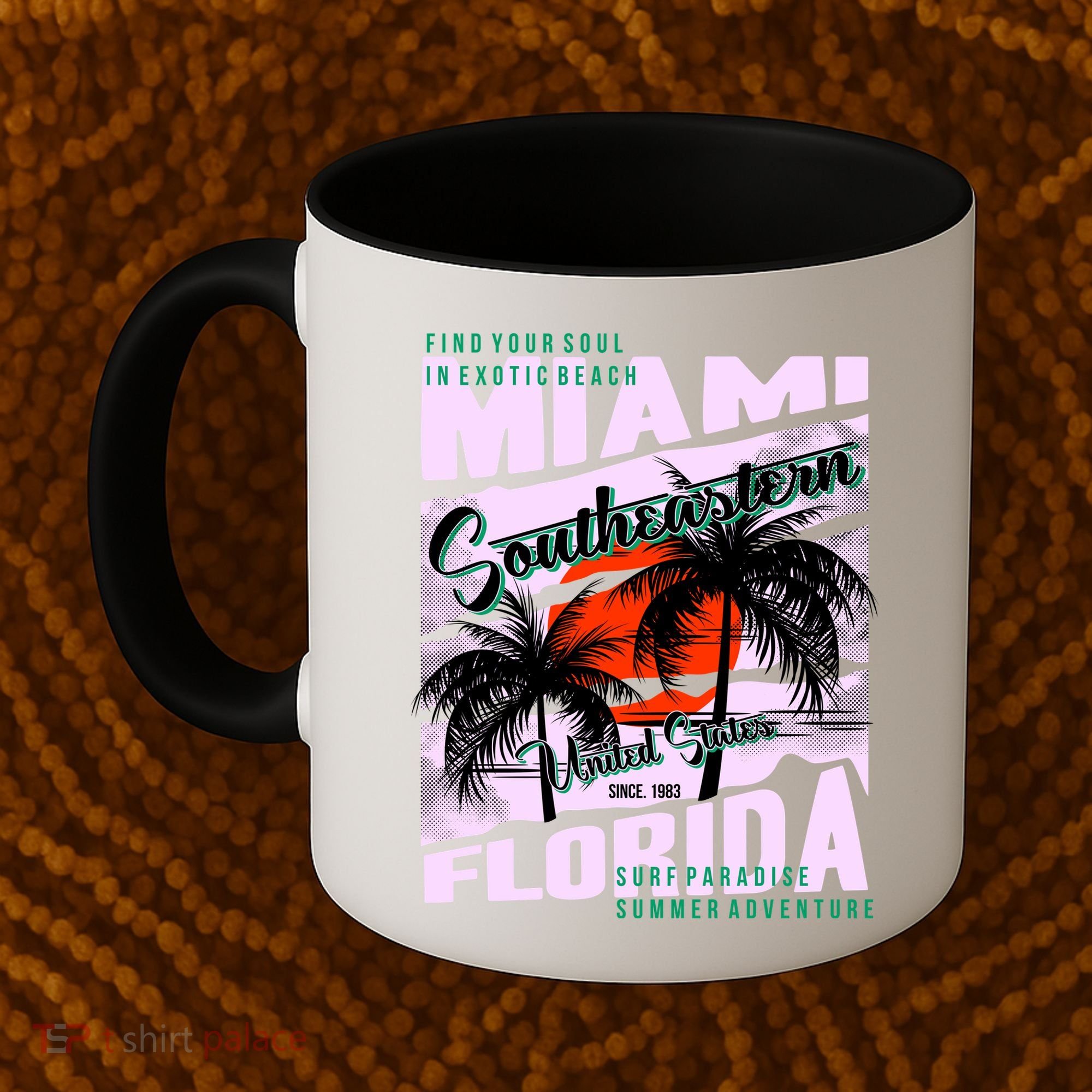 Miami Sunshine Florida Coffee Mug