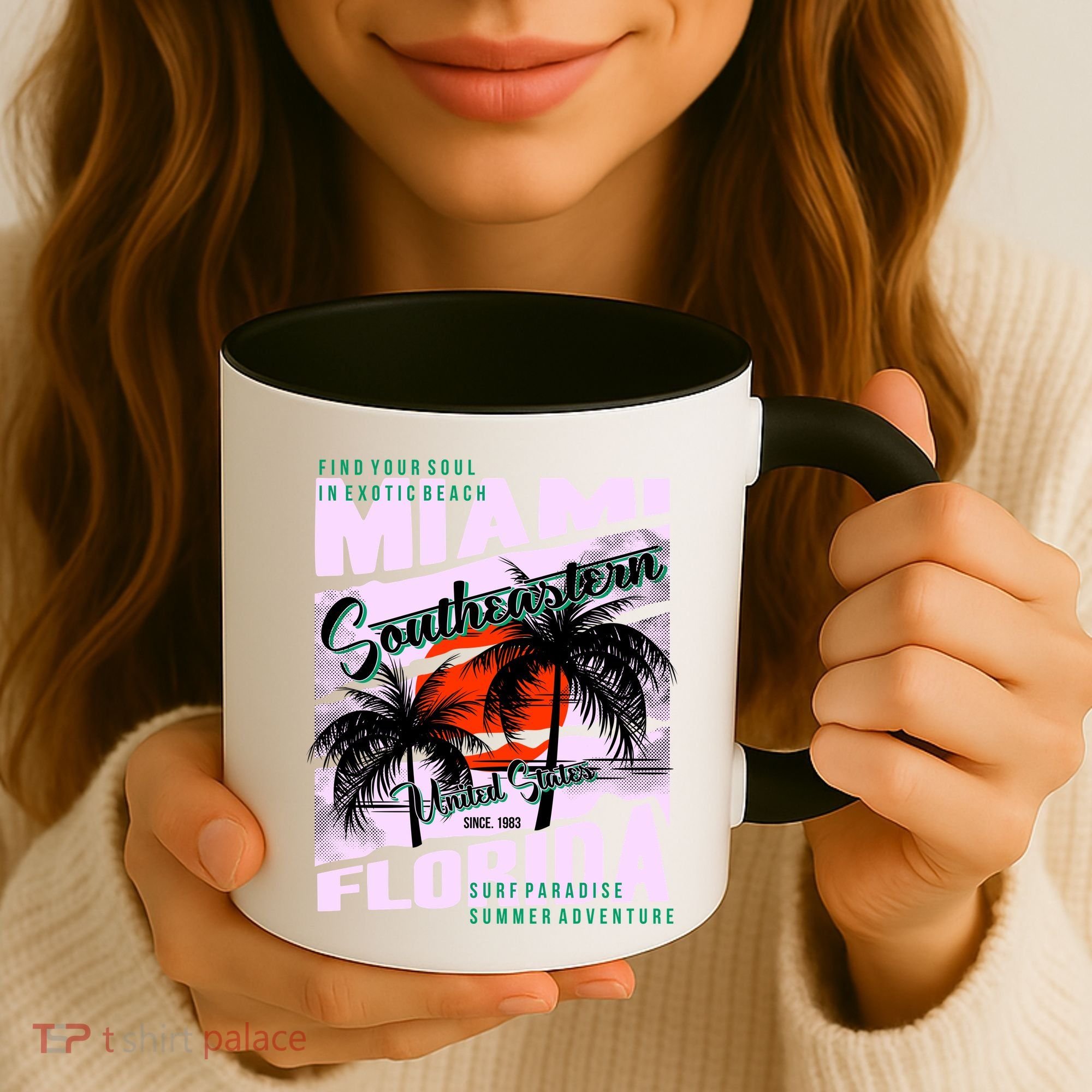 Miami Sunshine Florida Coffee Mug