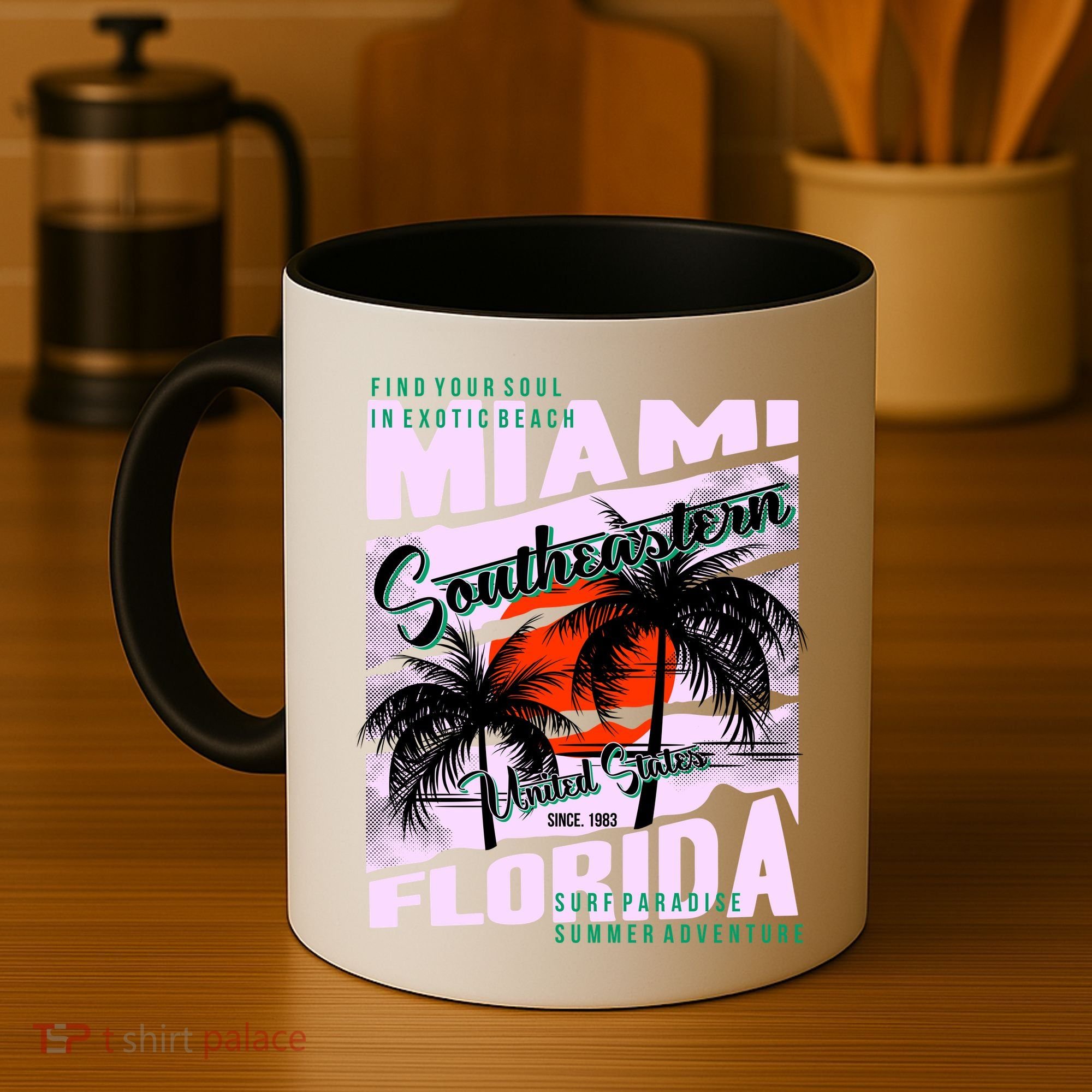 Miami Sunshine Florida Coffee Mug