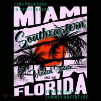 Miami Sunshine Florida Women's Hoodie thumb 2