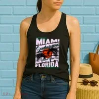 Miami Sunshine Florida Women's Tank Top thumb 2