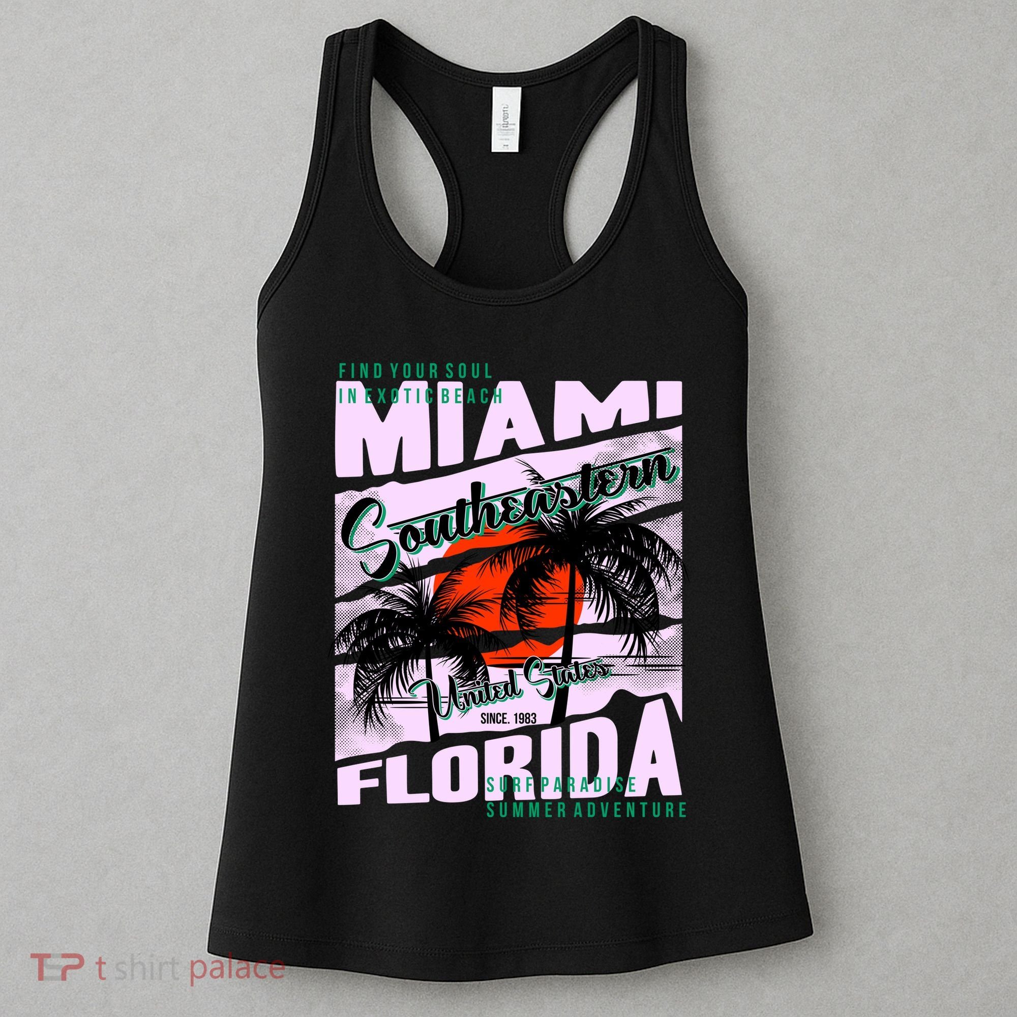 Miami Sunshine Florida Women's Tank Top