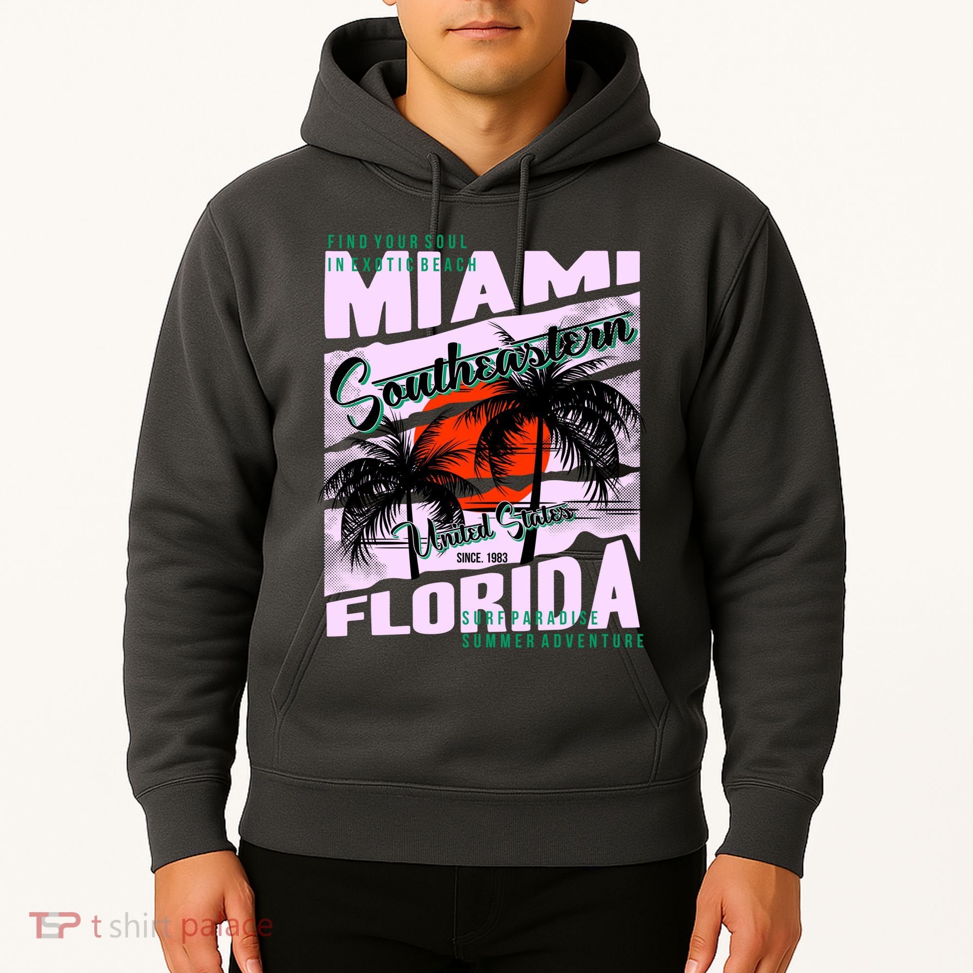 Miami Sunshine Florida Hoodie