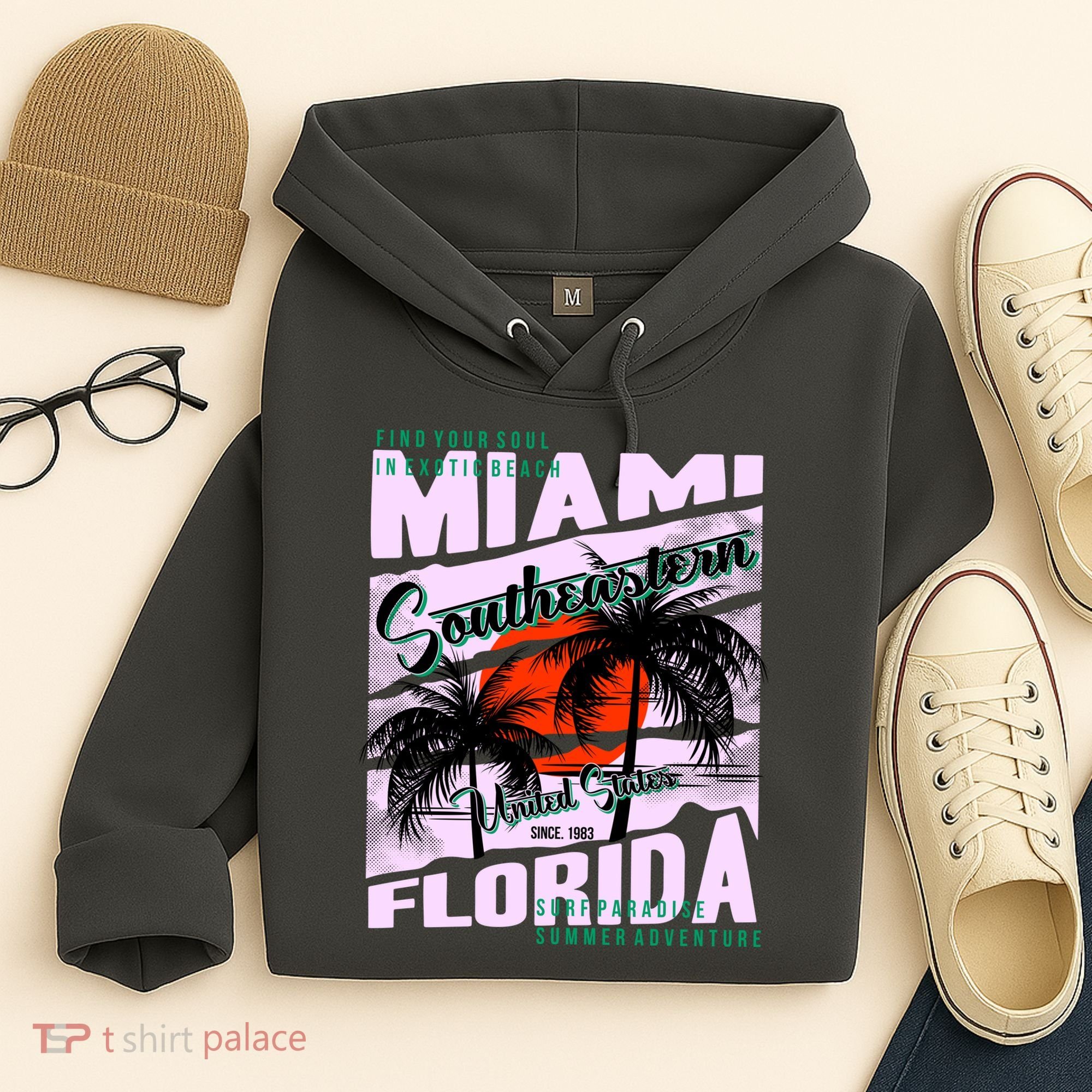 Miami Sunshine Florida Hoodie