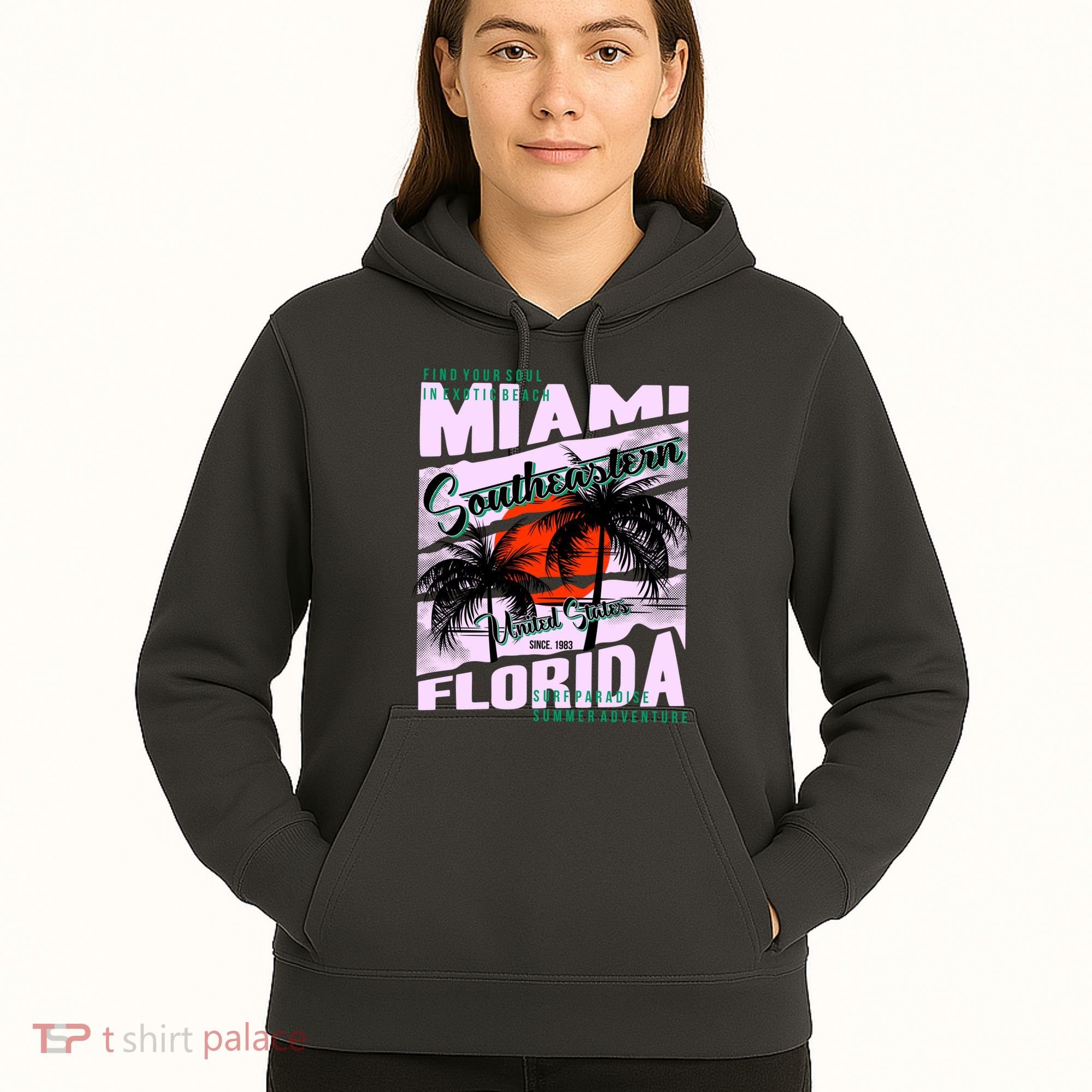 Miami Sunshine Florida Hoodie