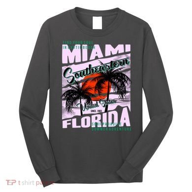 Miami Sunshine Florida Long Sleeve Shirt
