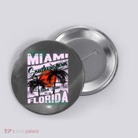 Miami Sunshine Florida Button thumb 0