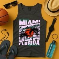 Miami Sunshine Florida Tank Top thumb 4