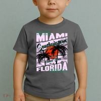 Miami Sunshine Florida Toddler T-Shirt thumb 2