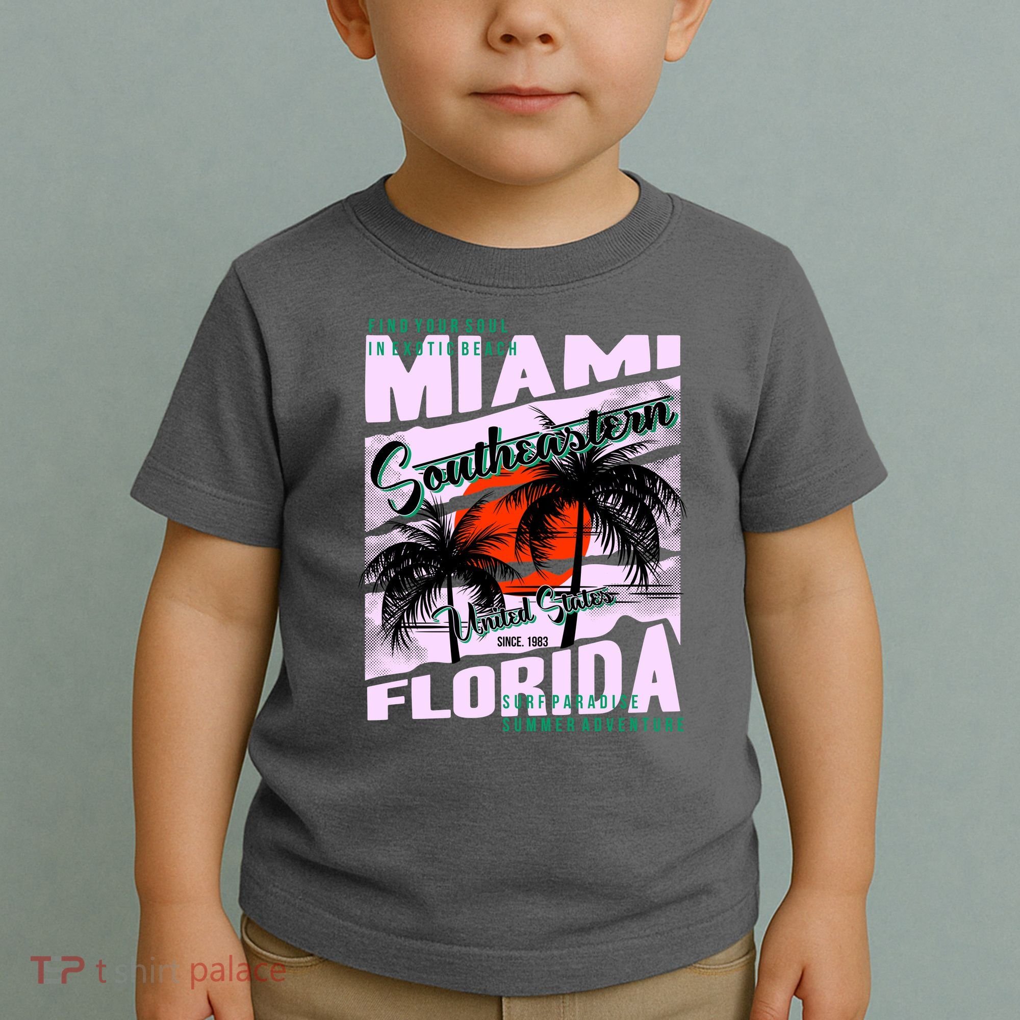 Miami Sunshine Florida Toddler T-Shirt