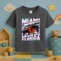 Miami Sunshine Florida Toddler T-Shirt thumb 3