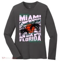 Miami Sunshine Florida Women's Long Sleeve Shirt thumb 0