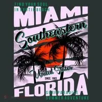 Miami Sunshine Florida Women's Long Sleeve Shirt thumb 2