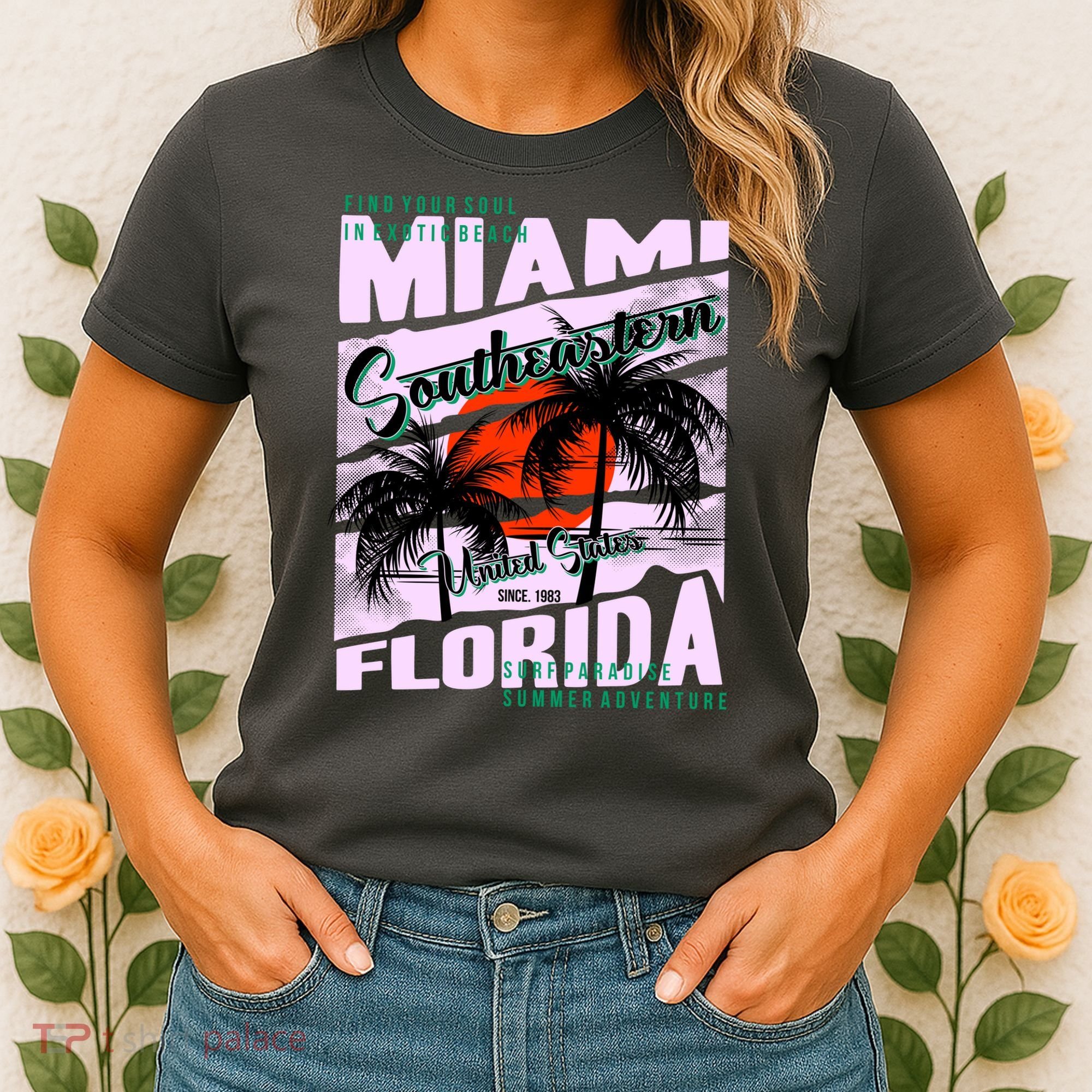 Miami Sunshine Florida Women's T-Shirt
