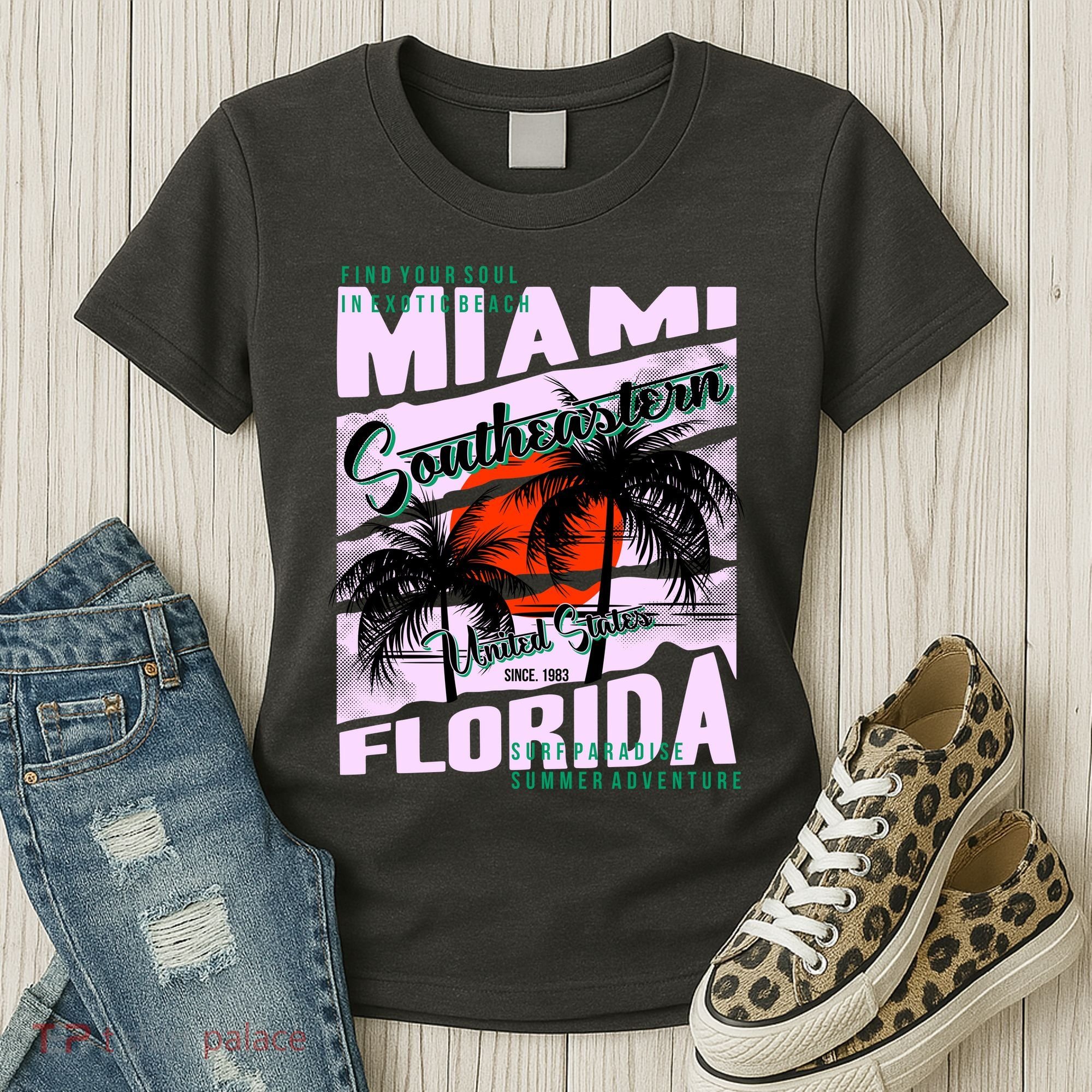 Miami Sunshine Florida Women's T-Shirt