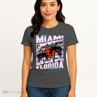 Miami Sunshine Florida Women's T-Shirt thumb 4