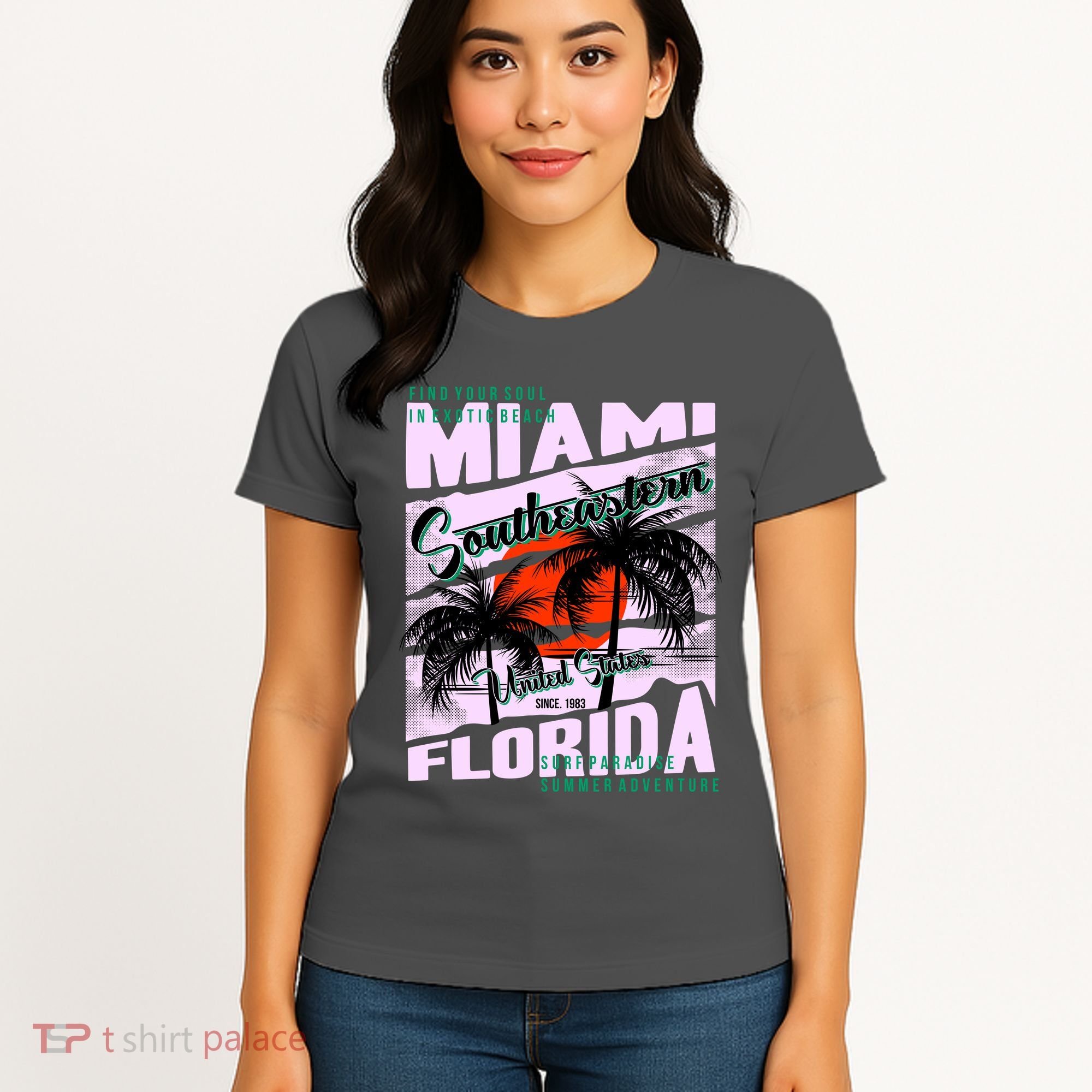 Miami Sunshine Florida Women's T-Shirt