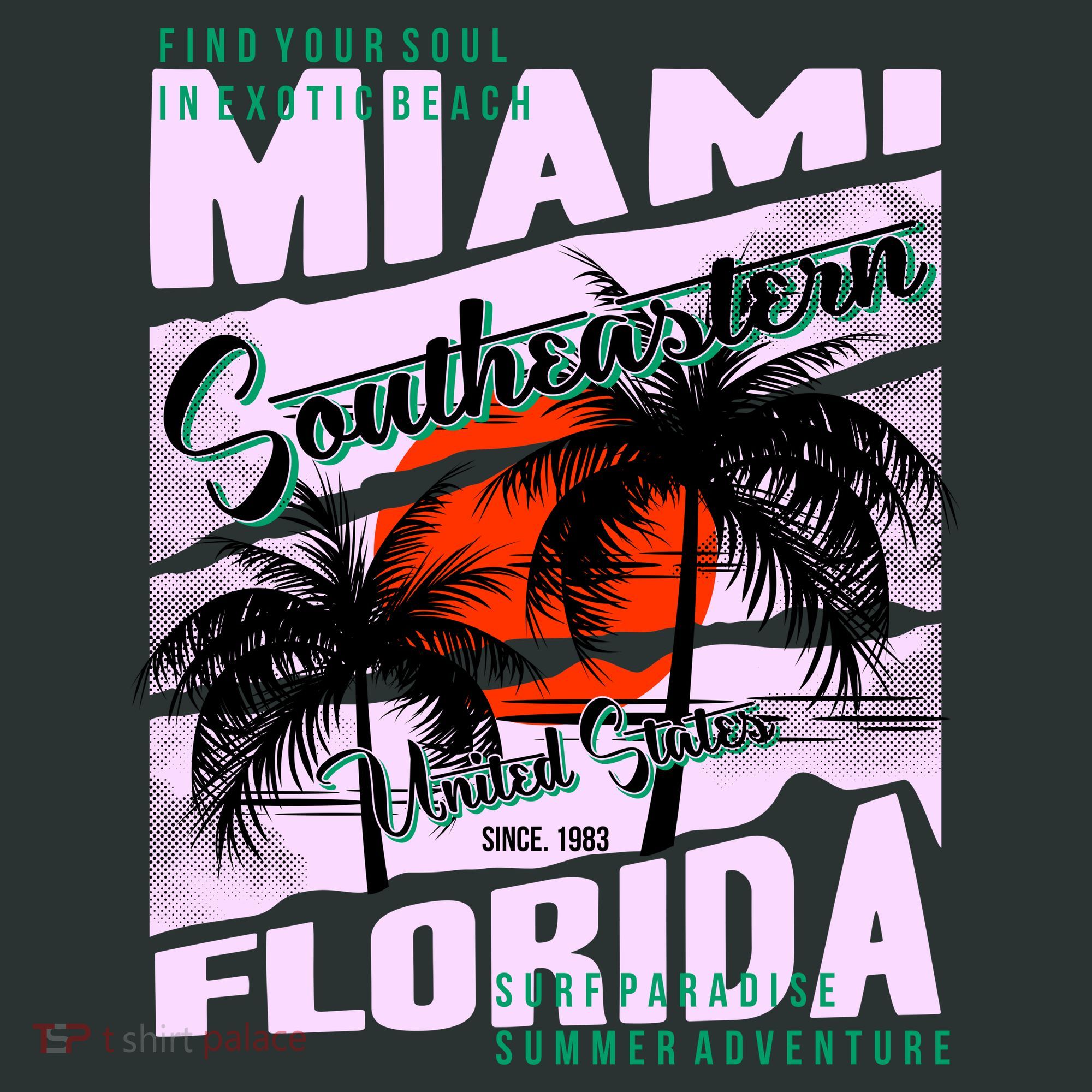 Miami Sunshine Florida Women's T-Shirt