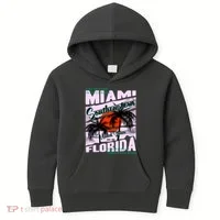 Miami Sunshine Florida Kids Hoodie thumb 0