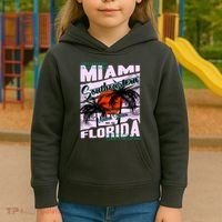 Miami Sunshine Florida Kids Hoodie thumb 3