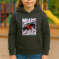 Miami Sunshine Florida Kids Hoodie thumb 3