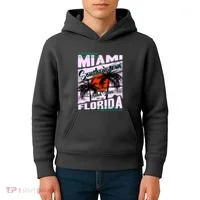 Miami Sunshine Florida Kids Hoodie thumb 4