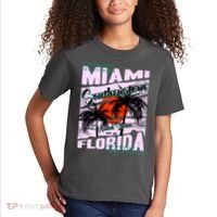 Miami Sunshine Florida Kids T-Shirt thumb 2