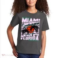 Miami Sunshine Florida Kids T-Shirt thumb 2