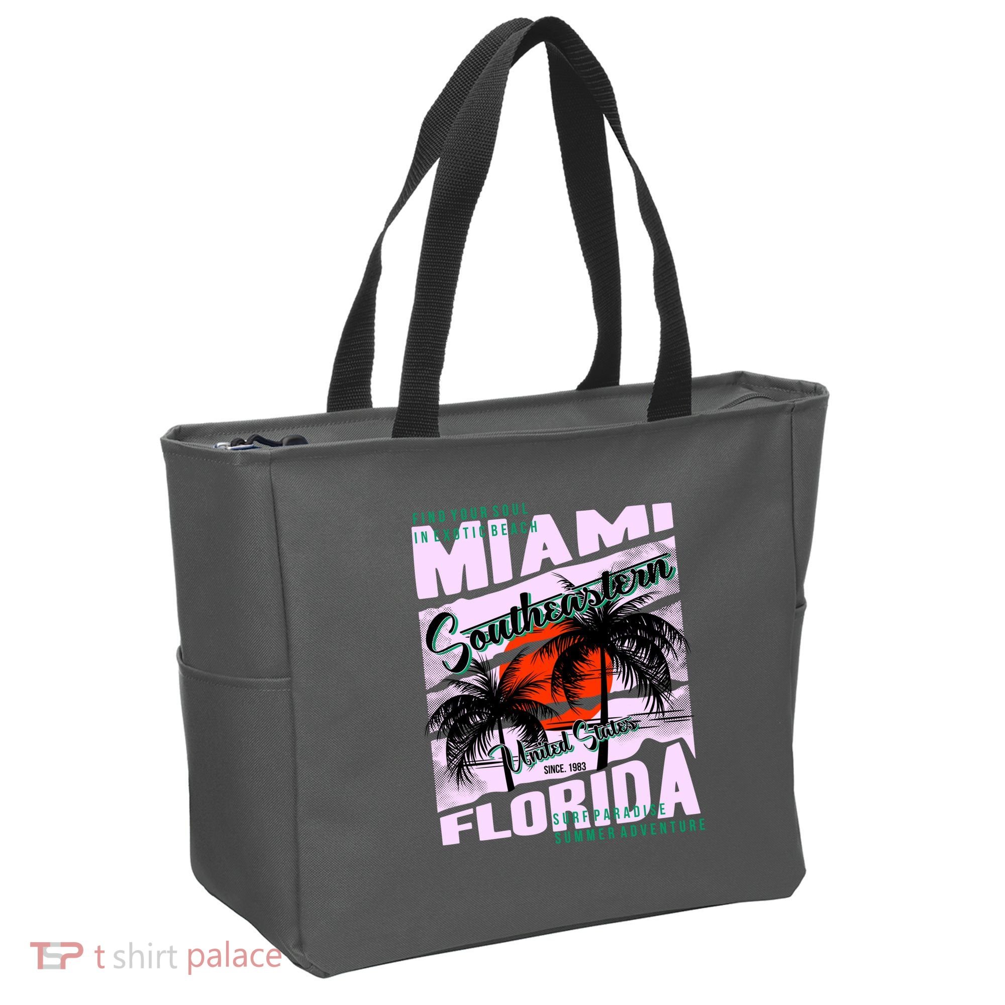 Miami Sunshine Florida Tote Bag