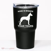 Mine Is Bigger Than Yours Great Dane Dog Tumbler thumb 0
